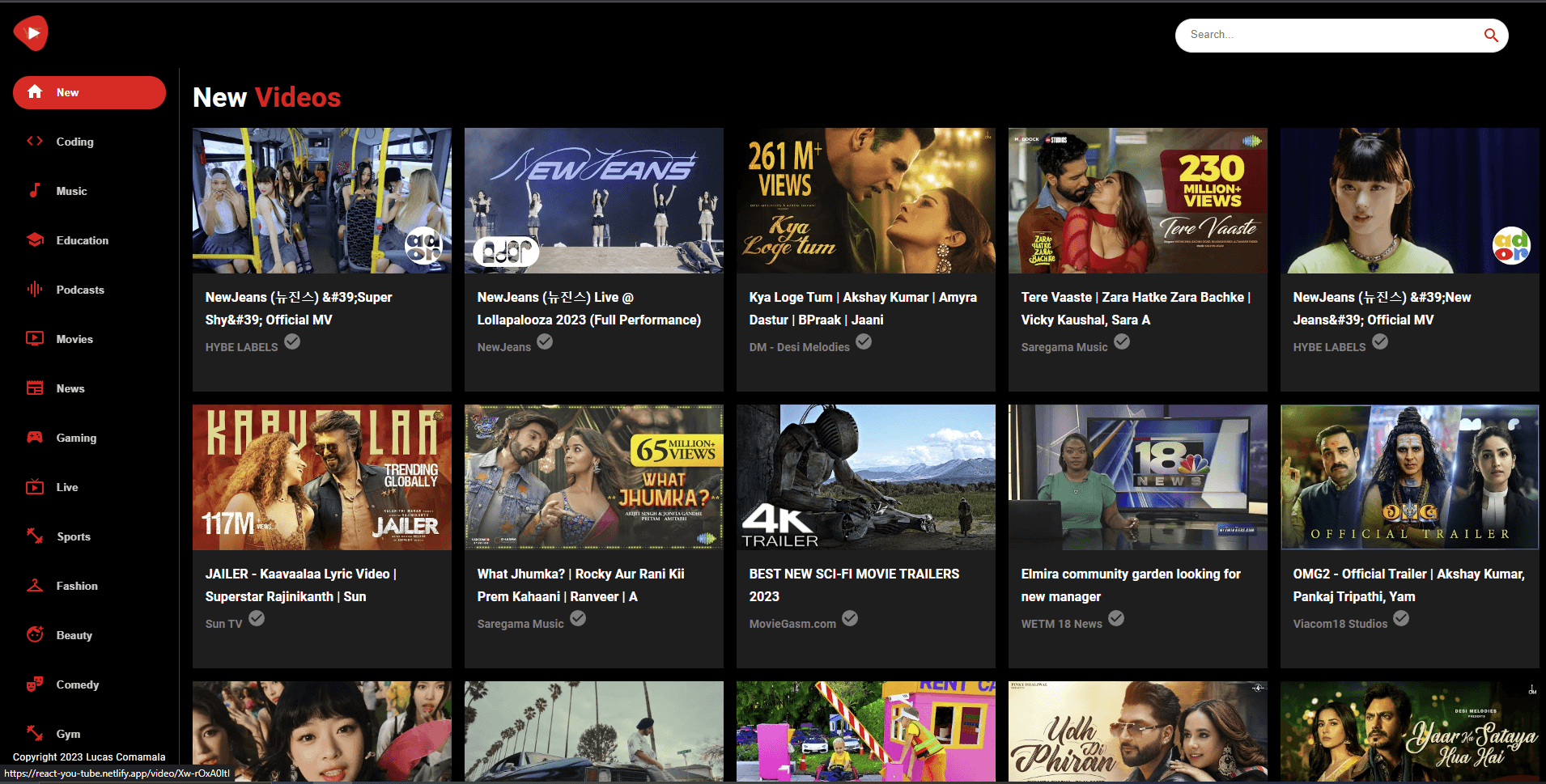 ReactTube Image